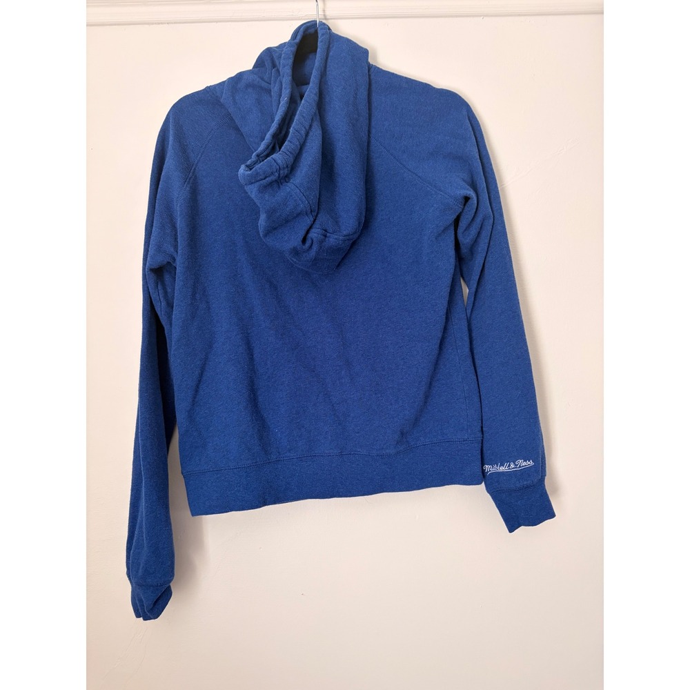 Philadelphia 76ers Hoodie Mitchell & Ness Funnel Neck HCW Sweatshirt Womens M - Picture 5 of 10